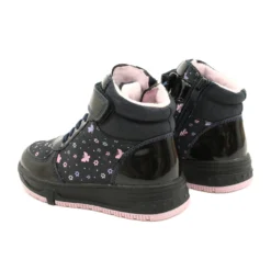 American Club American Boots Bottes Chaudes XD66 Bleu Marine Rose -Lumière Écarlate Bottes american club american boots bottes chaudes xd66 bleu marine rose 6 2000x2000 1