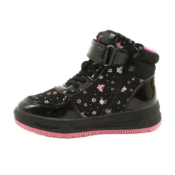 American Club American Boots Bottes Chaudes XD66 Noir Le Noir Rose