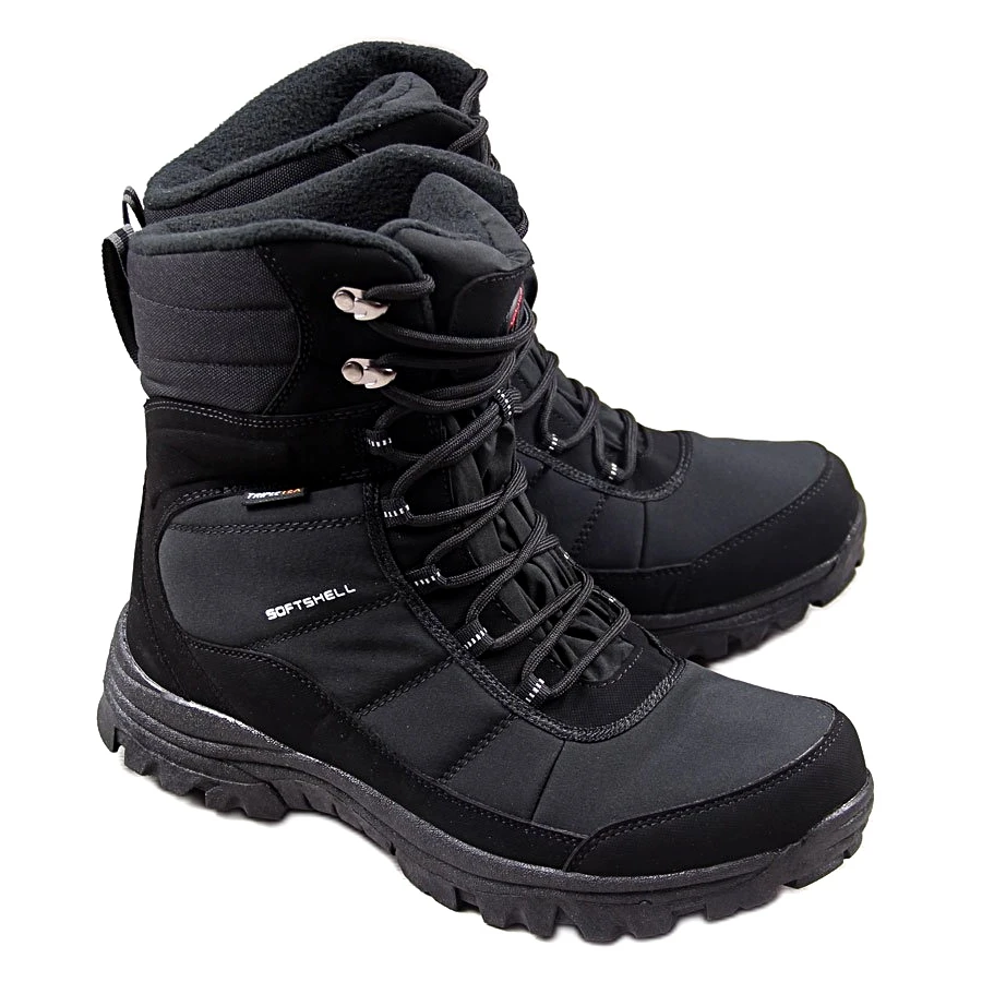 American Club Bottes Avec Une Membrane Isolée Avec Polaire SN01/22 Noir Le Noir 1 American Club Bottes Avec Une Membrane Isolée Avec Polaire SN01/22 Noir Le Noir