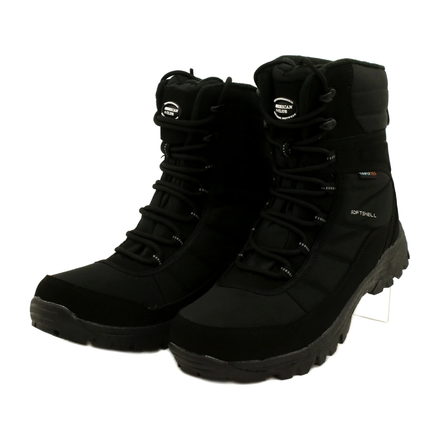 American Club Bottes Avec Une Membrane Isolée Avec Polaire SN01/22 Noir Le Noir 3 American Club Bottes Avec Une Membrane Isolée Avec Polaire SN01/22 Noir Le Noir – Image 3