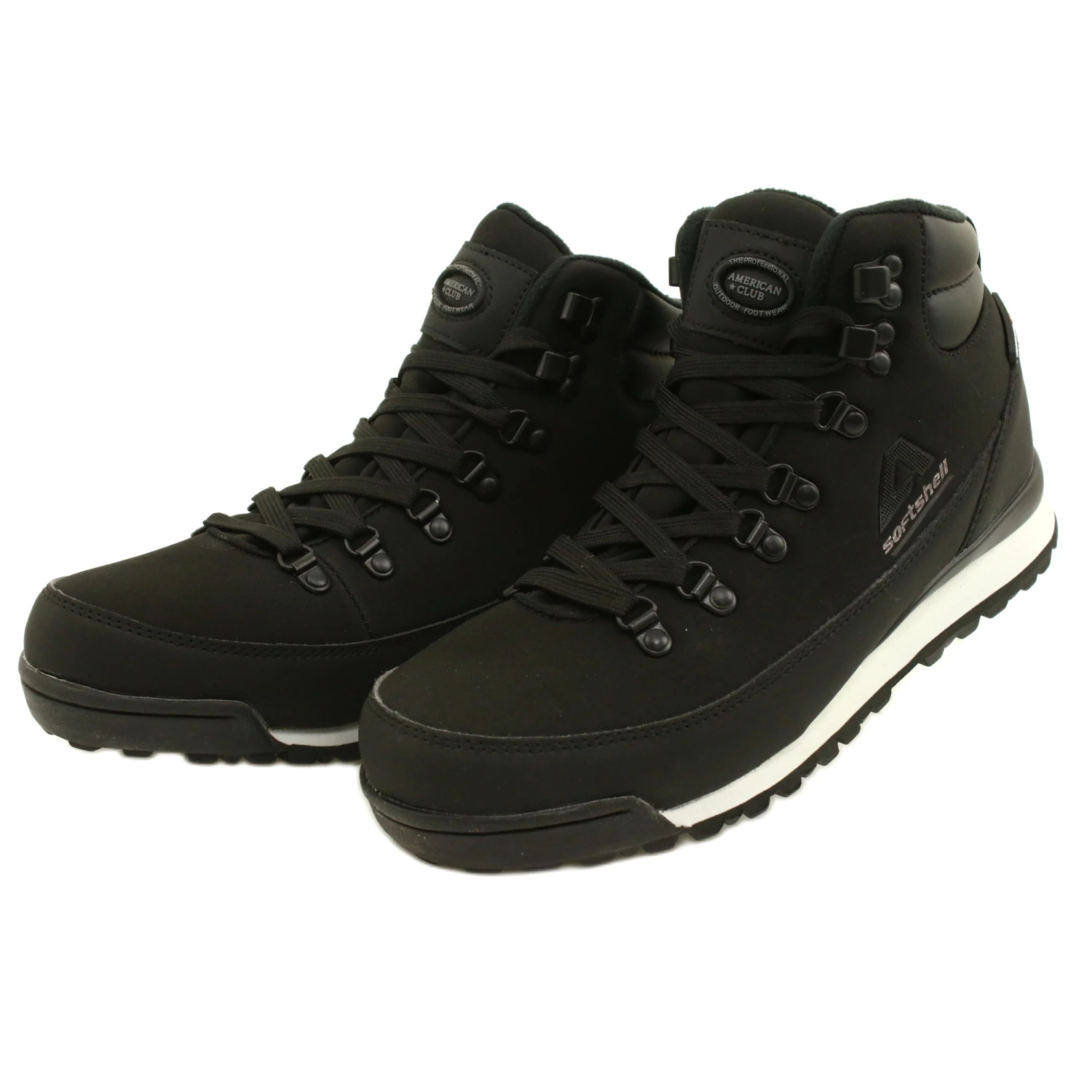 American Club Bottes D'hiver De Trekking Américaines Avec Membrane WT60 Le Noir 2 American Club Bottes D'hiver De Trekking Américaines Avec Membrane WT60 Le Noir – Image 2