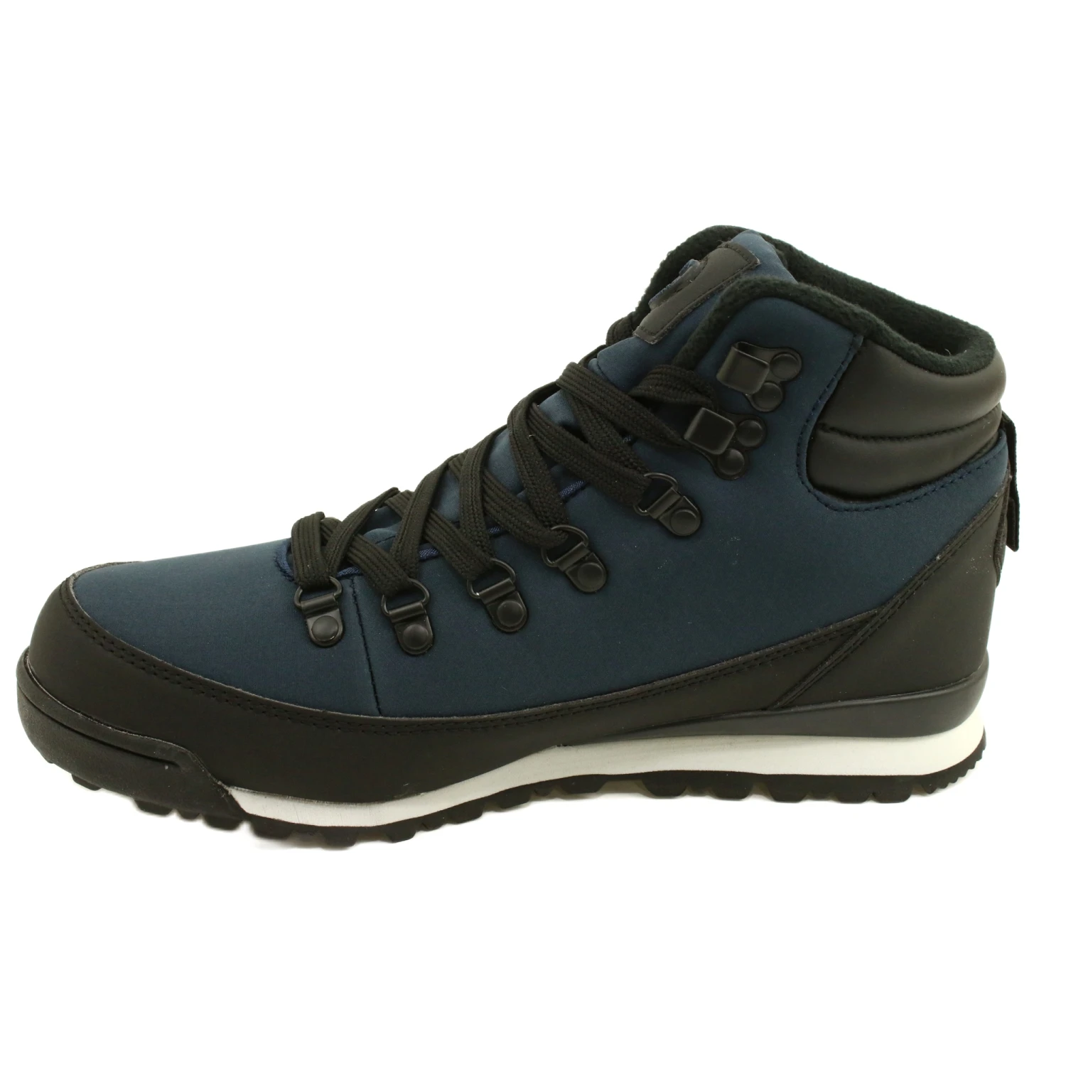 American Club Bottes D'hiver De Trekking Américaines Avec Membrane WT61.Bleu Marine Le Noir 1 American Club Bottes D'hiver De Trekking Américaines Avec Membrane WT61.Bleu Marine Le Noir