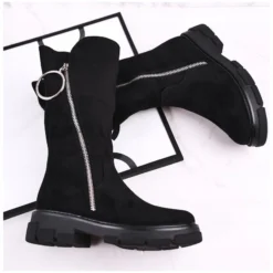 Apawwa Bottes Hautes Enfant Suede Warmed Noir Norabel Le Noir ['le Noir'] -Lumière Écarlate Bottes apawwa bottes hautes enfant suede warmed noir norabel le noir le noir 5 2000x2000 1