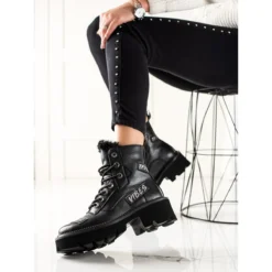 ARTIKER Bottes En Cuir Vibes Le Noir