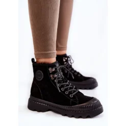 BIG STAR SHOES Bottes Chaudes En Daim Big Star KK274522 Noir Le Noir -Lumière Écarlate Bottes big star shoes bottes chaudes en daim big star kk274522 noir le noir 4 2000x2000 1