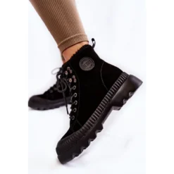 BIG STAR SHOES Bottes Chaudes En Daim Big Star KK274522 Noir Le Noir -Lumière Écarlate Bottes big star shoes bottes chaudes en daim big star kk274522 noir le noir 5 2000x2000 1