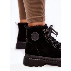 BIG STAR SHOES Bottes Chaudes En Daim Big Star KK274522 Noir Le Noir -Lumière Écarlate Bottes big star shoes bottes chaudes en daim big star kk274522 noir le noir 6 2000x2000 1