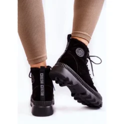 BIG STAR SHOES Bottes Chaudes En Daim Big Star KK274522 Noir Le Noir -Lumière Écarlate Bottes big star shoes bottes chaudes en daim big star kk274522 noir le noir 7 2000x2000 1