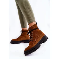 BIG STAR SHOES Bottes Chaudes En Daim Marron Big Star KK274524 Brun -Lumière Écarlate Bottes big star shoes bottes chaudes en daim marron big star kk274524 brun 3 2000x2000 1