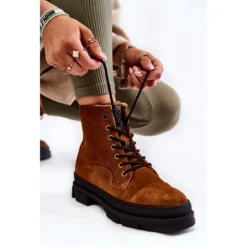 BIG STAR SHOES Bottes Chaudes En Daim Marron Big Star KK274524 Brun -Lumière Écarlate Bottes big star shoes bottes chaudes en daim marron big star kk274524 brun 5 2000x2000 1