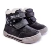 BIG STAR SHOES Bottes Chaudes Enfant Avec Velcro Big Star KK374191 Noir Le Noir
