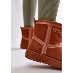 BIG STAR SHOES Bottes De Neige à Enfiler Pour Femmes Big Star KK274612 Marron Brun -Lumière Écarlate Bottes big star shoes bottes de neige a enfiler pour femmes big star kk274612 marron brun 4 2000x2000 1