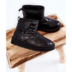 BIG STAR SHOES Bottes De Neige Chaudes Noires Pour Enfants Big Star KK374242 Le Noir -Lumière Écarlate Bottes big star shoes bottes de neige chaudes noires pour enfants big star kk374242 le noir 5 2000x2000 1