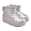 BIG STAR SHOES Bottes De Neige Chaudes Pour Enfants Big Star KK374241 Argent