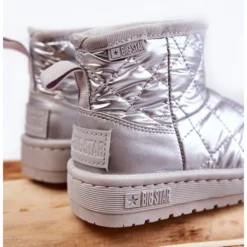 BIG STAR SHOES Bottes De Neige Chaudes Pour Enfants Big Star KK374241 Argent -Lumière Écarlate Bottes big star shoes bottes de neige chaudes pour enfants big star kk374241 argent 5 2000x2000 1