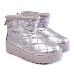 BIG STAR SHOES Bottes De Neige Chaudes Pour Enfants Big Star KK374241 Argent -Lumière Écarlate Bottes big star shoes bottes de neige chaudes pour enfants big star kk374241 argent 7 2000x2000 1