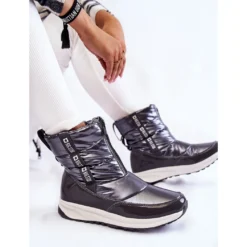 BIG STAR SHOES Bottes De Neige Femme Big Star KK274391 Gris Foncé -Lumière Écarlate Bottes big star shoes bottes de neige femme big star kk274391 gris fonce 7 2000x2000 1