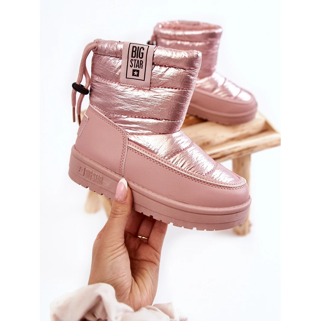 BIG STAR SHOES Bottes De Neige Pour Enfants Big Star KK374219 Rose 4 BIG STAR SHOES Bottes De Neige Pour Enfants Big Star KK374219 Rose – Image 4