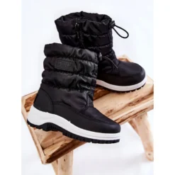 BIG STAR SHOES Bottes De Neige Pour Enfants Sur Slider Big Star KK374235 Noir Le Noir -Lumière Écarlate Bottes big star shoes bottes de neige pour enfants sur slider big star kk374235 noir le noir 4 2000x2000 1