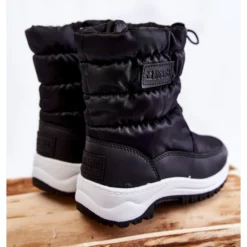 BIG STAR SHOES Bottes De Neige Pour Enfants Sur Slider Big Star KK374235 Noir Le Noir -Lumière Écarlate Bottes big star shoes bottes de neige pour enfants sur slider big star kk374235 noir le noir 5 2000x2000 1