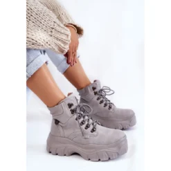 BIG STAR SHOES Bottes Femme Memory Foam Big Star Gris KK274367 -Lumière Écarlate Bottes big star shoes bottes femme memory foam big star gris kk274367 3 2000x2000 1