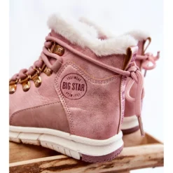 BIG STAR SHOES Bottes Isolées Pour Enfants Avec Une Fermeture éclair Big Star KK374177 Rose -Lumière Écarlate Bottes big star shoes bottes isolees pour enfants avec une fermeture eclair big star kk374177 rose 3 2000x2000 1