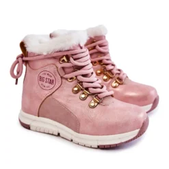 BIG STAR SHOES Bottes Isolées Pour Enfants Avec Une Fermeture éclair Big Star KK374177 Rose -Lumière Écarlate Bottes big star shoes bottes isolees pour enfants avec une fermeture eclair big star kk374177 rose 7 2000x2000 1