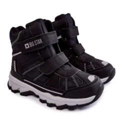 BIG STAR SHOES Bottes Pour Enfants Memory Foam Big Star KK374157 Noir Le Noir