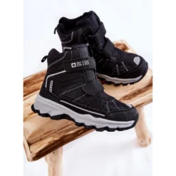 BIG STAR SHOES Bottes Pour Enfants Memory Foam Big Star KK374157 Noir Le Noir -Lumière Écarlate Bottes big star shoes bottes pour enfants memory foam big star kk374157 noir le noir 4 2000x2000 1