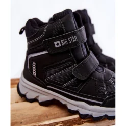 BIG STAR SHOES Bottes Pour Enfants Memory Foam Big Star KK374157 Noir Le Noir -Lumière Écarlate Bottes big star shoes bottes pour enfants memory foam big star kk374157 noir le noir 5 2000x2000 1