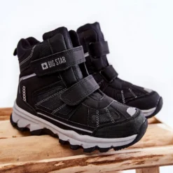 BIG STAR SHOES Bottes Pour Enfants Memory Foam Big Star KK374157 Noir Le Noir -Lumière Écarlate Bottes big star shoes bottes pour enfants memory foam big star kk374157 noir le noir 7 2000x2000 1