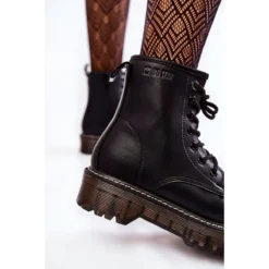 BIG STAR SHOES Bottes Pour Femmes Avec Fermeture éclair Big Star KK274537 Noir Le Noir -Lumière Écarlate Bottes big star shoes bottes pour femmes avec fermeture eclair big star kk274537 noir le noir 4 2000x2000 1