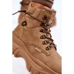 BIG STAR SHOES Bottes Pour Femmes En Mousse à Mémoire De Forme Big Star KK274366 Beige Brun -Lumière Écarlate Bottes big star shoes bottes pour femmes en mousse a memoire de forme big star kk274366 beige brun 7 2000x2000 1