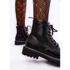 BIG STAR SHOES Bottes Pour Femmes Sur La Plate-forme Big Star Black KK274538 Le Noir -Lumière Écarlate Bottes big star shoes bottes pour femmes sur la plate forme big star black kk274538 le noir 4 2000x2000 1