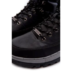 BIG STAR SHOES Bottes Pour Hommes En Mousse à Mémoire De Forme Big Star KK174120 Noir Le Noir -Lumière Écarlate Bottes big star shoes bottes pour hommes en mousse a memoire de forme big star kk174120 noir le noir 3 2000x2000 1