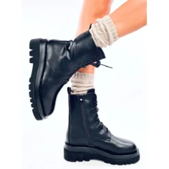 BM Bottes à Semelles Hautes West Black Le Noir -Lumière Écarlate Bottes bm bottes a semelles hautes west black le noir 3 2000x2000 1