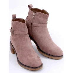 BM Bottes à Talons Larges Aretha Kaki Beige -Lumière Écarlate Bottes bm bottes a talons larges aretha kaki beige 5 2000x2000 1