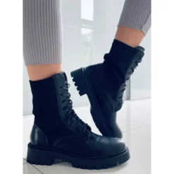 BM Bottes Avec Tige élastique Cass Black Le Noir -Lumière Écarlate Bottes bm bottes avec tige elastique cass black le noir 4 2000x2000 1