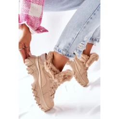 BM Bottes Chaudes Beiges Pour Femmes Limerick Kaki -Lumière Écarlate Bottes bm bottes chaudes beiges pour femmes limerick kaki 3 2000x2000 1