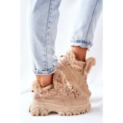 BM Bottes Chaudes Beiges Pour Femmes Limerick Kaki -Lumière Écarlate Bottes bm bottes chaudes beiges pour femmes limerick kaki 4 2000x2000 1