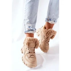 BM Bottes Chaudes Beiges Pour Femmes Limerick Kaki -Lumière Écarlate Bottes bm bottes chaudes beiges pour femmes limerick kaki 5 2000x2000 1