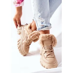 BM Bottes Chaudes Beiges Pour Femmes Limerick Kaki -Lumière Écarlate Bottes bm bottes chaudes beiges pour femmes limerick kaki 6 2000x2000 1