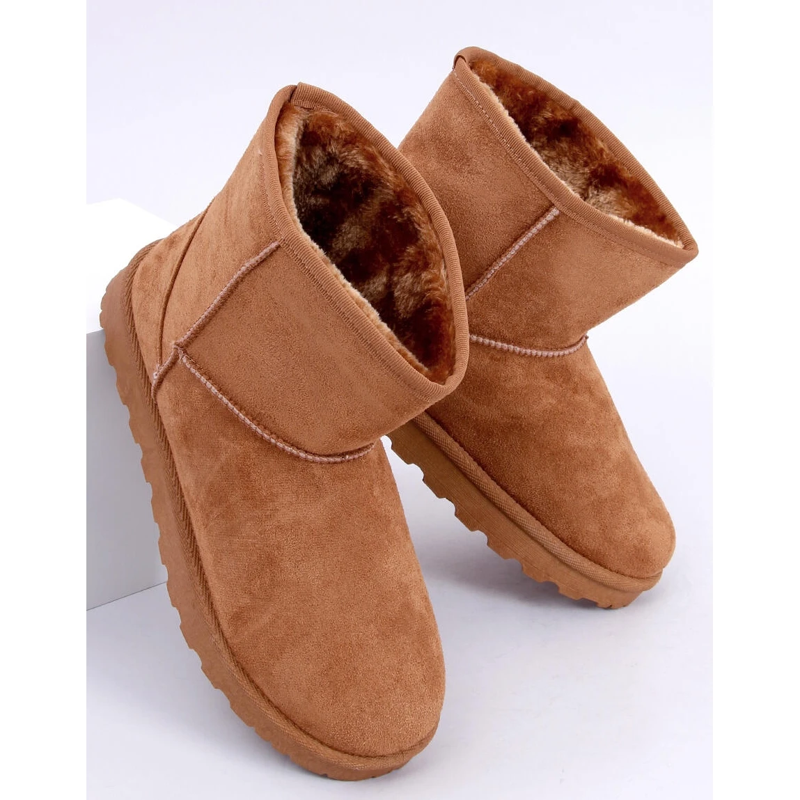 BM Bottes De Neige Emusy Lilian Camel Brun 2 BM Bottes De Neige Emusy Lilian Camel Brun – Image 2