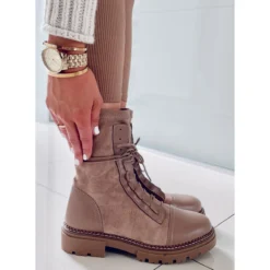 BM Bottes De Travail Femme Cyrus Kaki Beige -Lumière Écarlate Bottes bm bottes de travail femme cyrus kaki beige 4 2000x2000 1