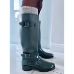 BM Bottes D'équitation Vertes Fendues 8 BM Bottes D'équitation Vertes Fendues -Lumière Écarlate Bottes bm bottes dequitation vertes fendues 4 2000x2000 1