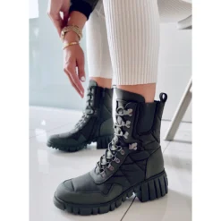 BM Bottes En Nylon Jewel Green Vert -Lumière Écarlate Bottes bm bottes en nylon jewel green vert 3 2000x2000 1