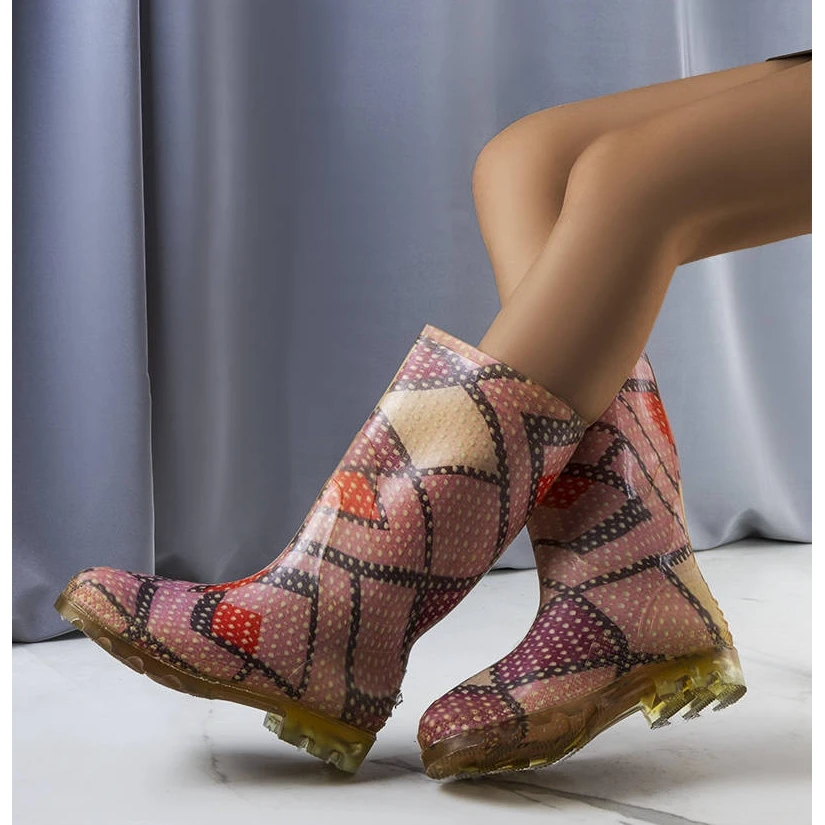 BM Bottes Hautes Roses Massby 1 BM Bottes Hautes Roses Massby