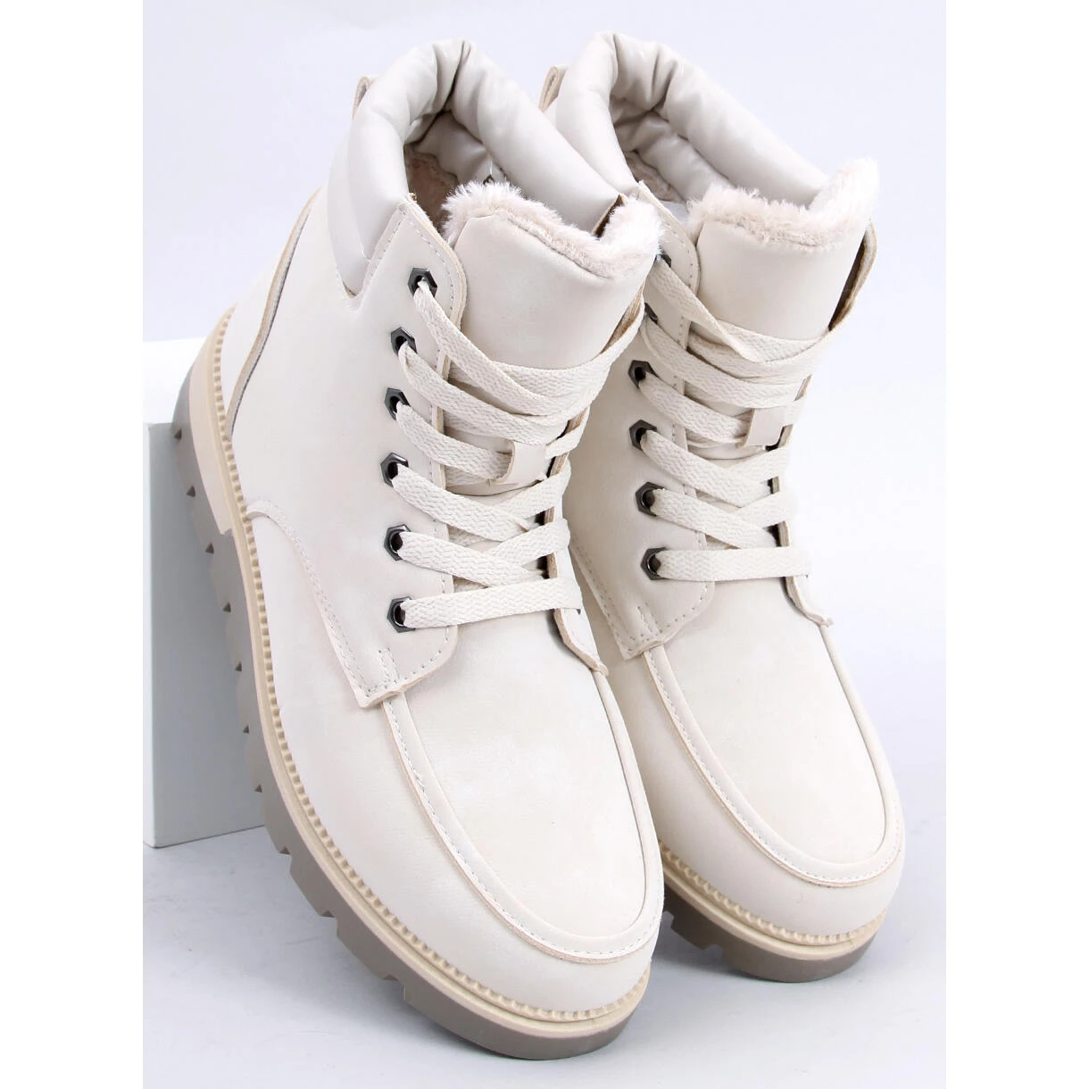 BM Bottes Isolées Germano Beige 5 BM Bottes Isolées Germano Beige – Image 5