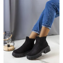 BM Bottes Isolées Noires De Leiva Le Noir