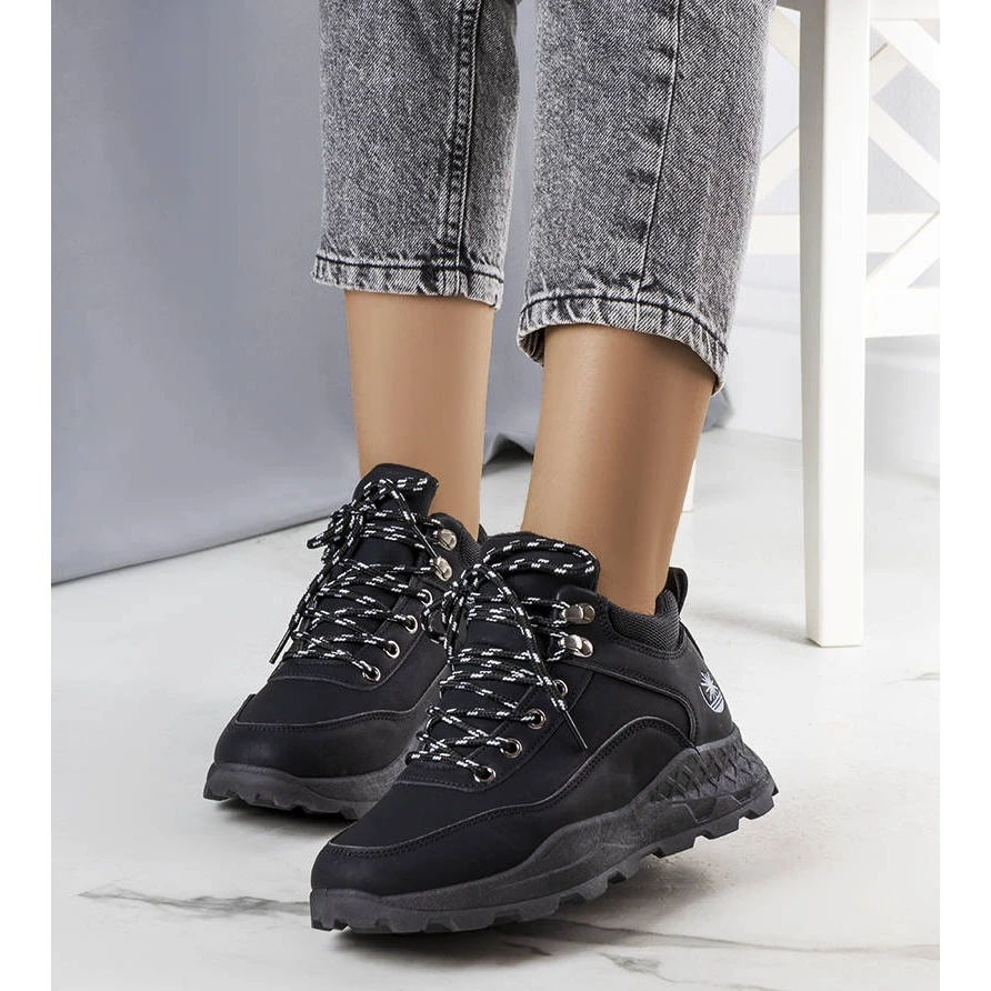 BM Bottes Isolées Noires Pour Femmes De Durani Le Noir 2 BM Bottes Isolées Noires Pour Femmes De Durani Le Noir – Image 2